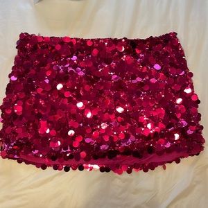 NWT Never worn Fashion Nova Sequin Skirt